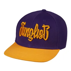 Yardorck Junglist Snapback Purple and Yellow