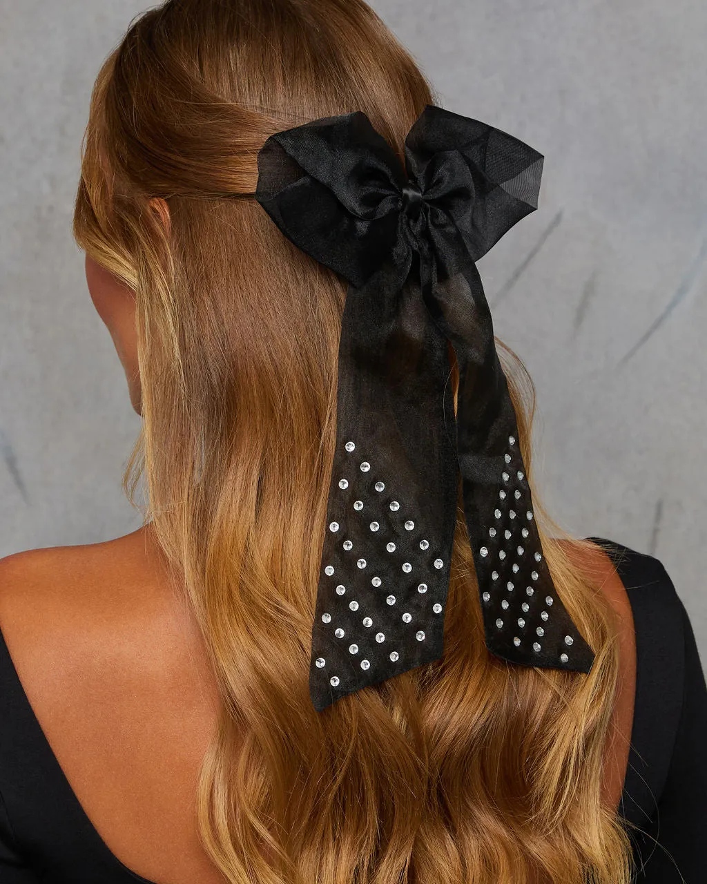 Your Dream Organza Bow Barrette